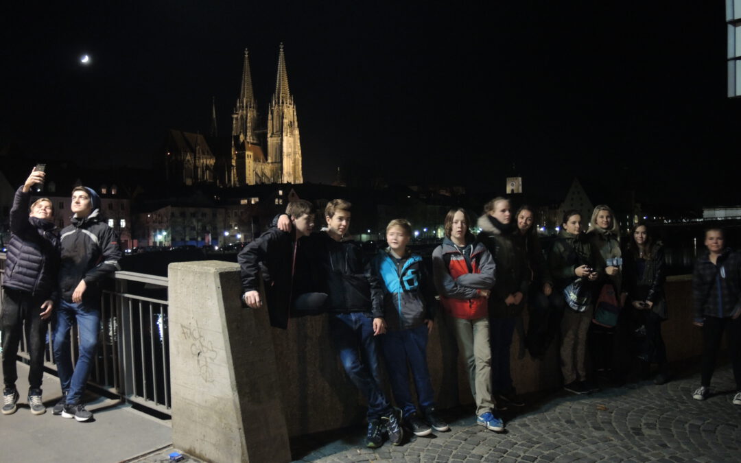 Gäste aus Tschechien an der Realschule am Judenstein