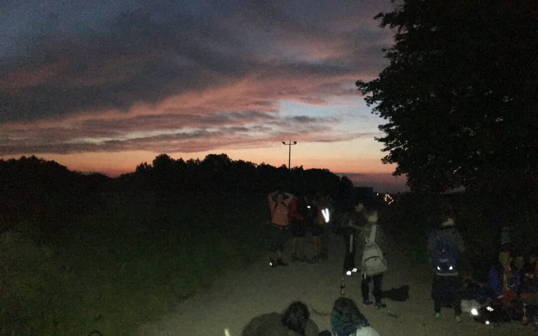 Mit Realschule am Judenstein erlebt … eine ganze Nacht durchwandert