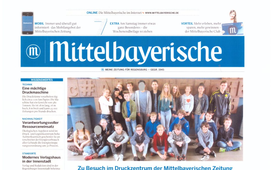 Druckzentrum der MZ besucht