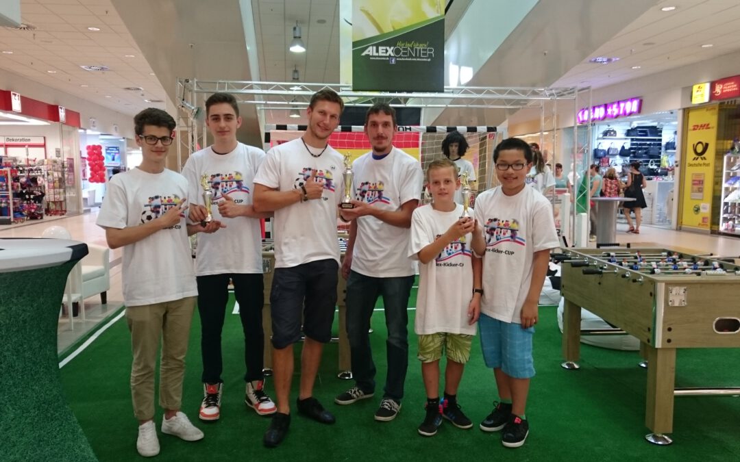 Fußballfieber im Alex-Center