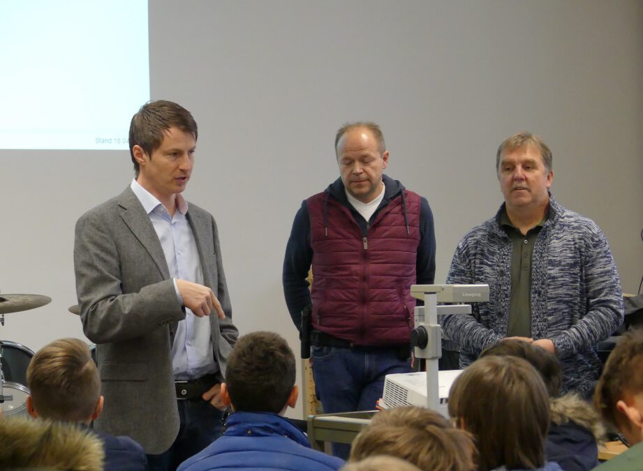 Präventionsvortrag an der Realschule am Judenstein