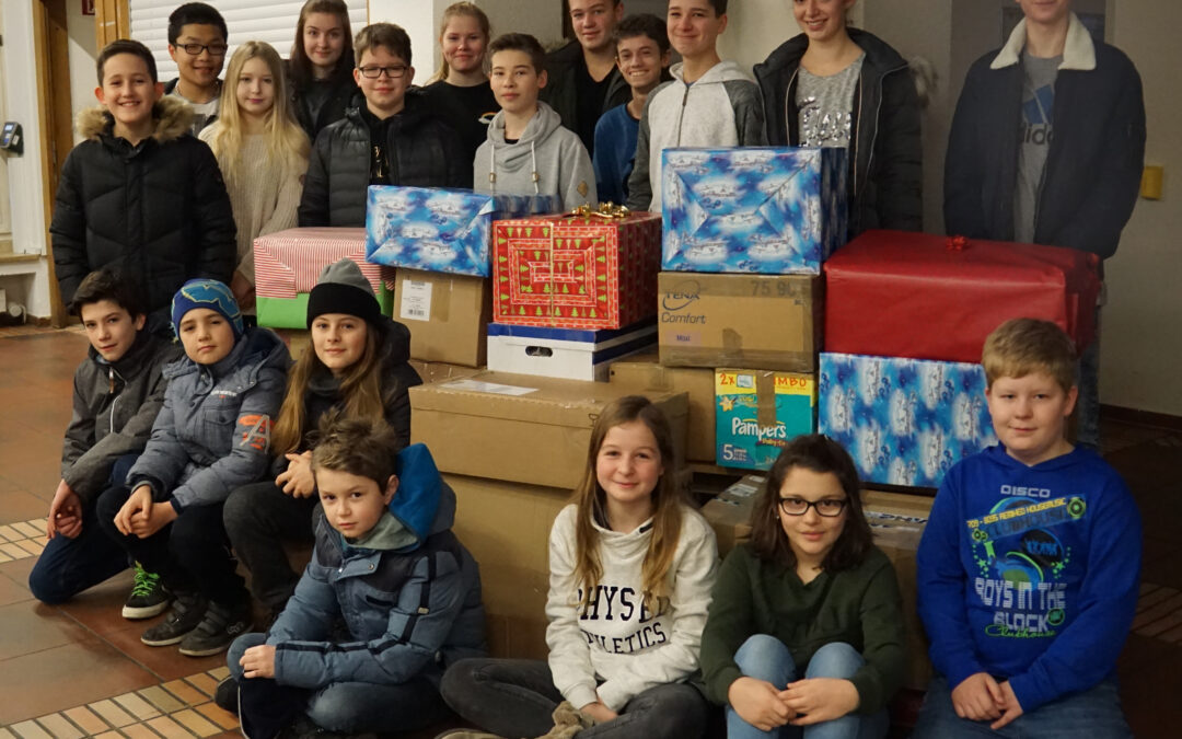 Spendenaktion „Weihnachtstrucker“ – Die Judensteiner wieder fleißig dabei!