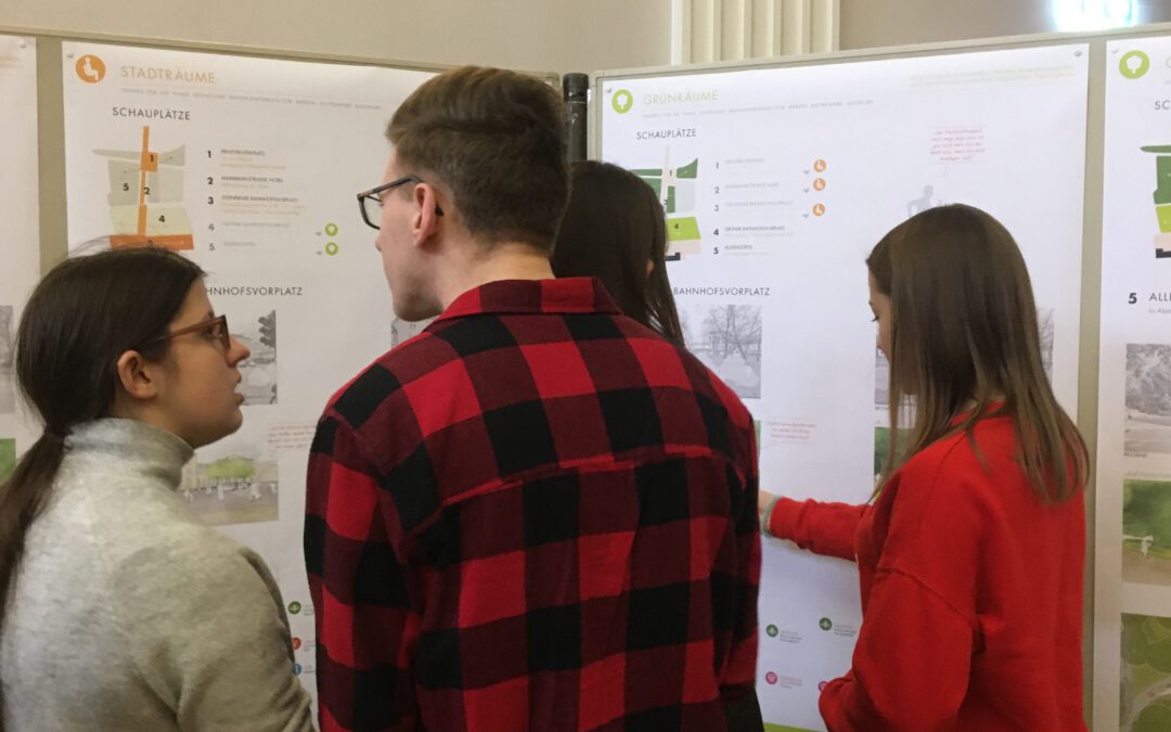 Besuch des Dialogforums „Neugestaltung des Bahnhofsumfeldes“