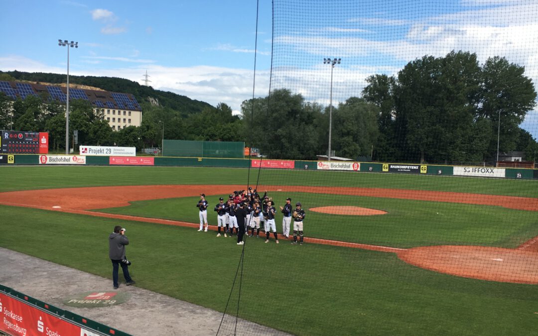 RSaJ erlebt ein Baseballspiel der Guggenberger Legionäre Regensburg