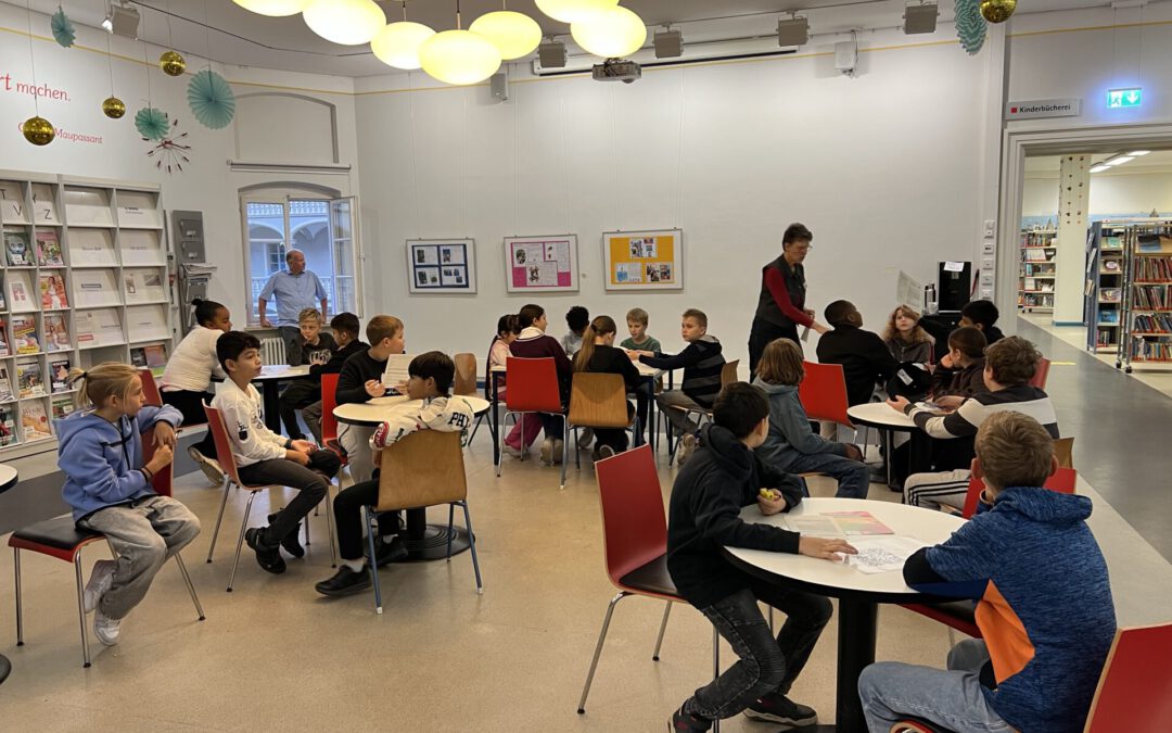 Action Bound in der Stadtbücherei Regensburg