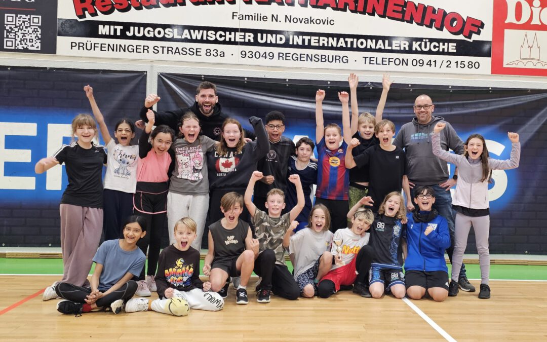 Traditionelles Völkerballturnier der 5. Klassen